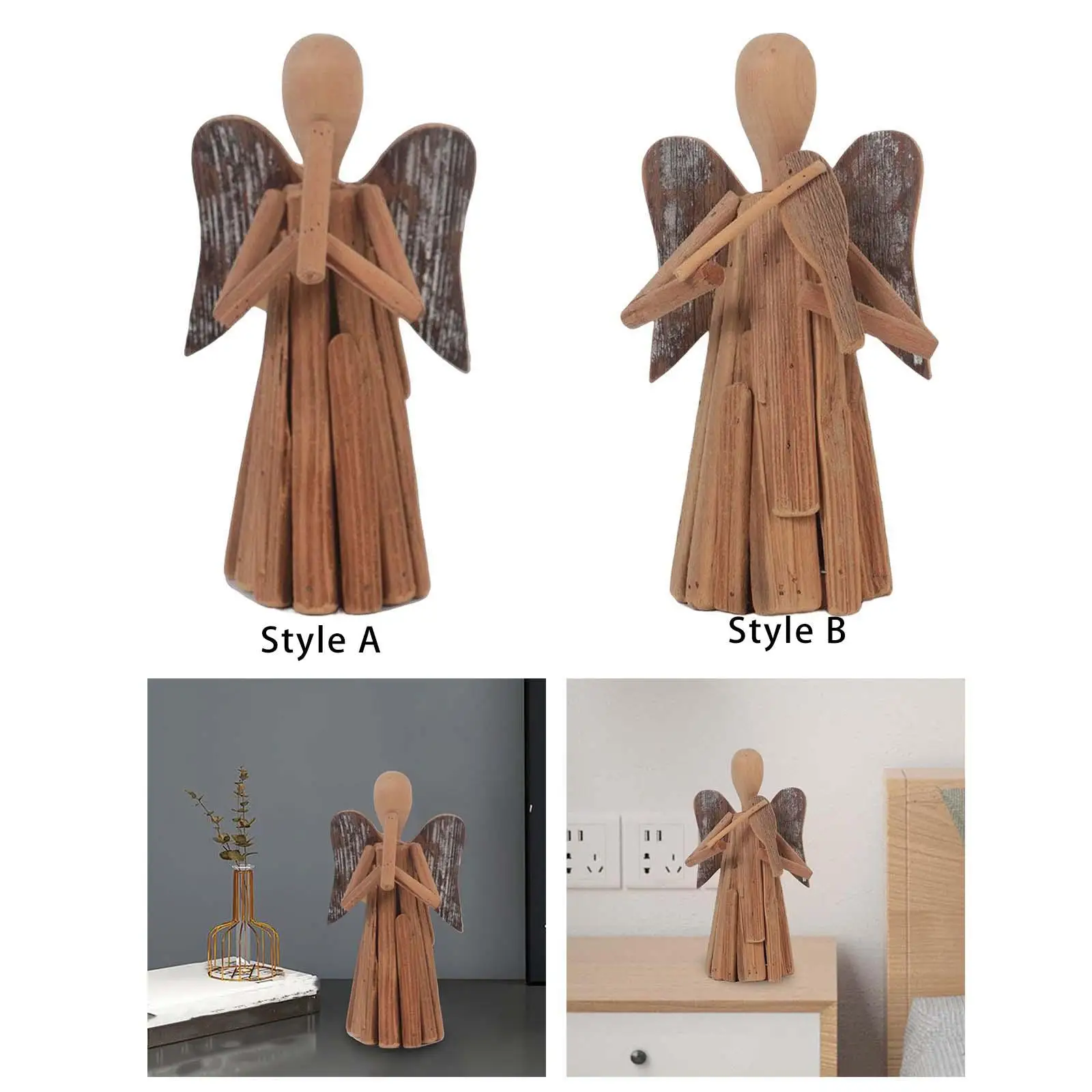 Деревянная абстрактная скульптура ангела ручной работы, высота 9,8 дюйма для годовщины, дня рождения, новоселья, прочный аксессуар для выпус...
Деревянная абстрактная скульптура ангела ручной работы, высота 9,8 дюйма для годовщины, дня рождения, новоселья, прочный аксессуар для выпус...