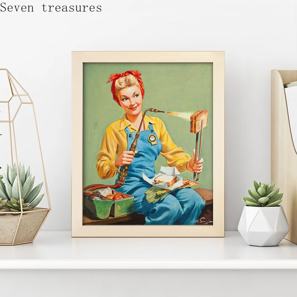 Vintage Girls Retro Food Grilled Cheese Sandwich Italy Restaurant Print Poster Wall Art Canvas Foodie Kitchen Art DecorPainting
Vintage Girls Retro Food Grilled Cheese Sandwich Italy Restaurant Print Poster Wall Art Canvas Foodie Kitchen Art DecorPainting