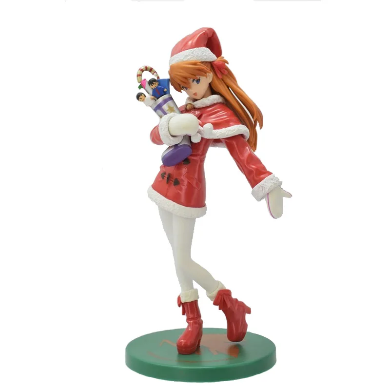 Genuine Figure 22CM Anime Asuka Langley Soryu EVA Red Christmas Clothes Stand Model Dolls Toy Gift Collect Boxed Ornaments PVC
Genuine Figure 22CM Anime Asuka Langley Soryu EVA Red Christmas Clothes Stand Model Dolls Toy Gift Collect Boxed Ornaments PVC