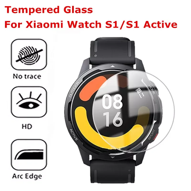 Tempered Glass For Xiaomi Watch S1 Active Smart Watch Screen Protector Anti-scratch Protective film for Mi Watch S1/Color 2
Tempered Glass For Xiaomi Watch S1 Active Smart Watch Screen Protector Anti-scratch Protective film for Mi Watch S1/Color 2