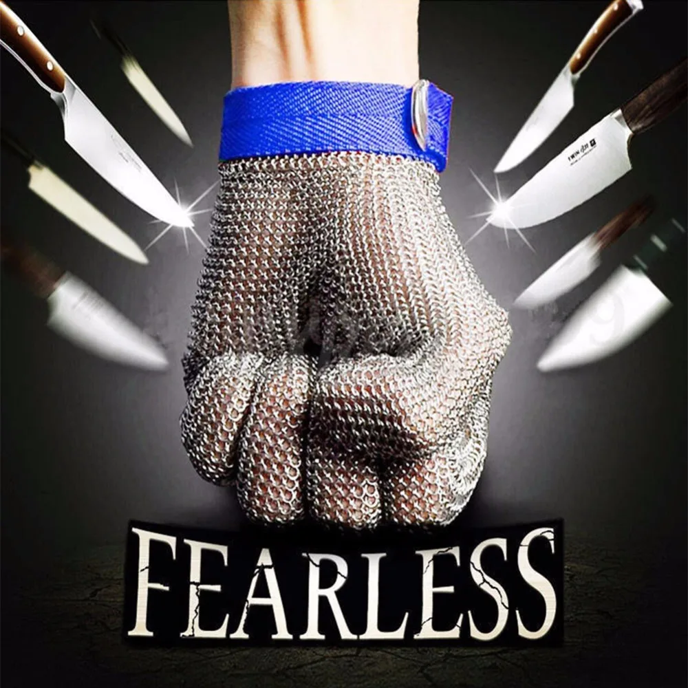 Высококачественные Защитные перчатки с защитой от порезов, металлическая сетка из нержавеющей стали 100%, защитные рабочие перчатки для мясн...
Высококачественные Защитные перчатки с защитой от порезов, металлическая сетка из нержавеющей стали 100%, защитные рабочие перчатки для мясн...