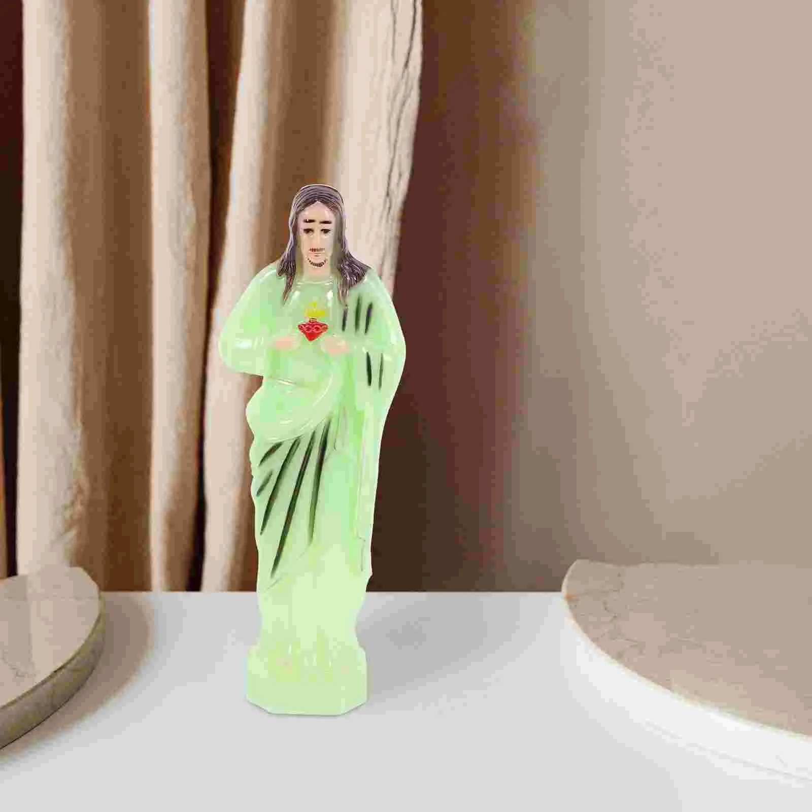 Jesus Craft Figurine Luminous Religious Jesus Model Catholic Jesus Craft Figurine
Jesus Craft Figurine Luminous Religious Jesus Model Catholic Jesus Craft Figurine