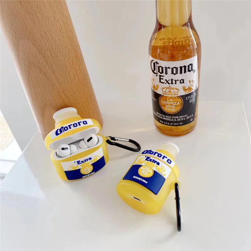 Spoof Beer Bottle Yellow Case for AirPods Pro2 Airpod Pro 1 2 Bluetooth Earbuds Charging Box Protective Earphone Case Cover
Spoof Beer Bottle Yellow Case for AirPods Pro2 Airpod Pro 1 2 Bluetooth Earbuds Charging Box Protective Earphone Case Cover