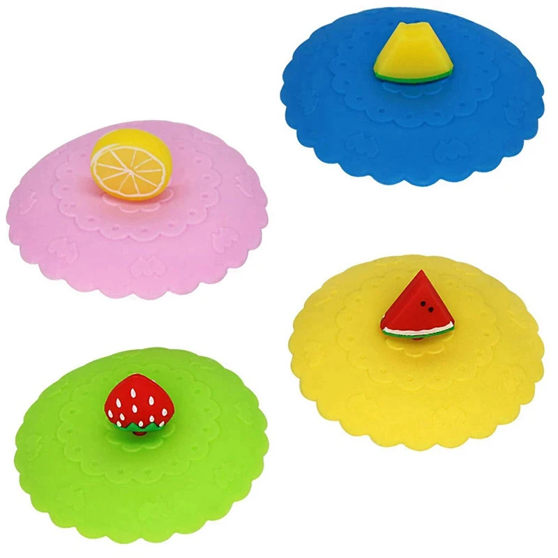 Food Grade Silicone Cup Lids, Anti-Dust Creative Fruit Glass Cup Cover Coffee Mug Suction Airtight Seal Lid Cap(4Pcs)
Food Grade Silicone Cup Lids, Anti-Dust Creative Fruit Glass Cup Cover Coffee Mug Suction Airtight Seal Lid Cap(4Pcs)