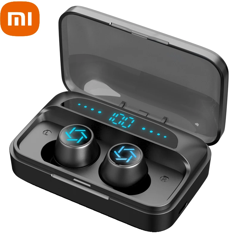 Xiaomi Wireless Earphones Bluetooth V5.0 TWS Wireless Bluetooth Headphones LED Display with 2000mAh Power Bank Headsets
Xiaomi Wireless Earphones Bluetooth V5.0 TWS Wireless Bluetooth Headphones LED Display with 2000mAh Power Bank Headsets
