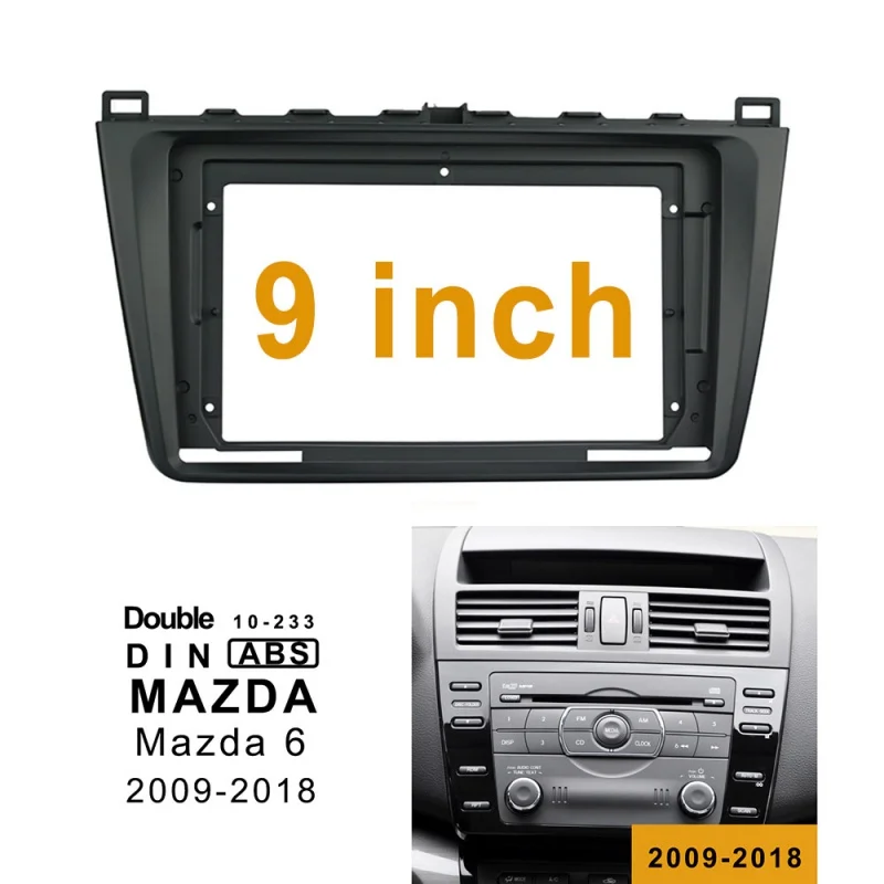2din Android Автомобильная радиоустановка для MAZDA 6 2009-2018 Автомобильная Панель Крепление для приборной панели один Din DVD рамка установочный комплект
2din Android Автомобильная радиоустановка для MAZDA 6 2009-2018 Автомобильная Панель Крепление для приборной панели один Din DVD рамка установочный комплект