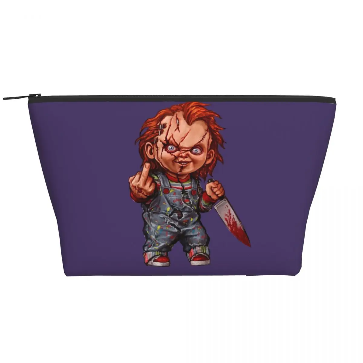 The Killer Doll Chucky Toiletry Bag Women Child's Play Horror Movie Cosmetic Makeup Organizer Lady Beauty Storage Dopp Kit Case
The Killer Doll Chucky Toiletry Bag Women Child's Play Horror Movie Cosmetic Makeup Organizer Lady Beauty Storage Dopp Kit Case