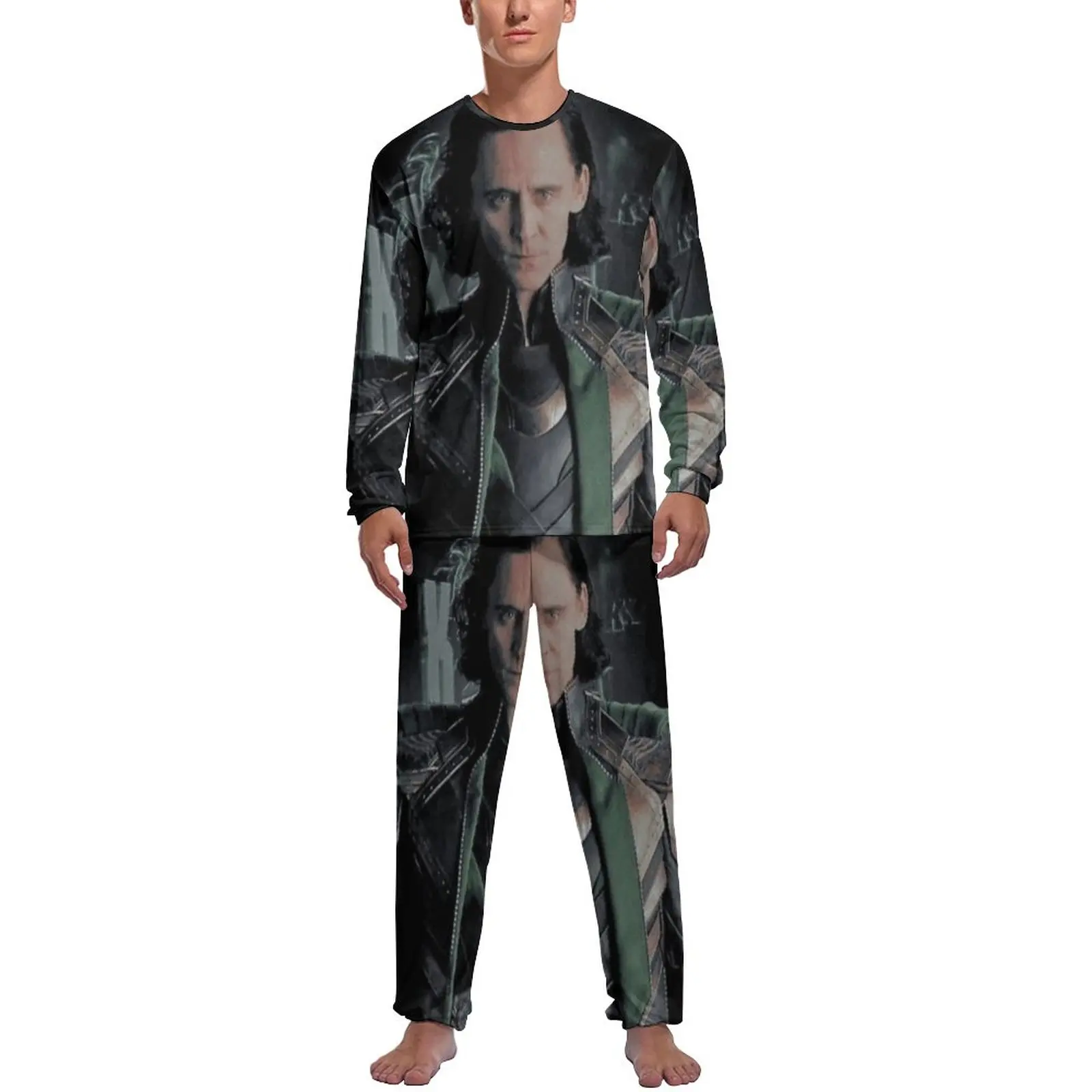 Tom Hiddleston Art Pajamas Long-Sleeve Tv Character Two Piece Bedroom Pajama Sets Daily Male Graphic Kawaii Home Suit
Tom Hiddleston Art Pajamas Long-Sleeve Tv Character Two Piece Bedroom Pajama Sets Daily Male Graphic Kawaii Home Suit