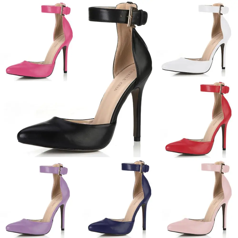CHMILE CHAU Sexy Party Shoes Women Pointed Toe Stiletto Super High Heels Ankle Strap Ladies Pumps Chaussure Talons 0640-8a
CHMILE CHAU Sexy Party Shoes Women Pointed Toe Stiletto Super High Heels Ankle Strap Ladies Pumps Chaussure Talons 0640-8a