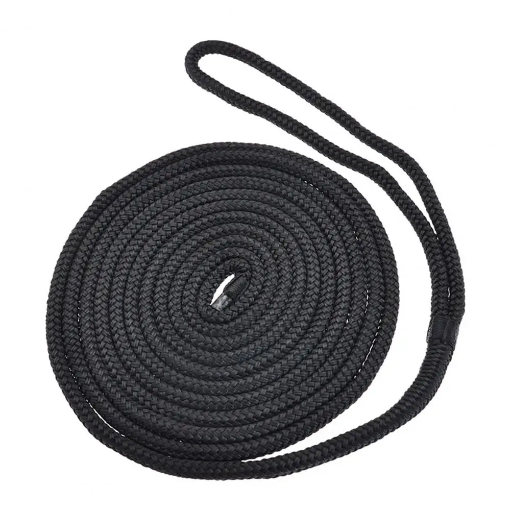 Sturdy Black Smooth Surface Marine Mooring Rope Double Braided Boats Dockline for Canoe Fishing Dockline Kayak Dockline
Sturdy Black Smooth Surface Marine Mooring Rope Double Braided Boats Dockline for Canoe Fishing Dockline Kayak Dockline