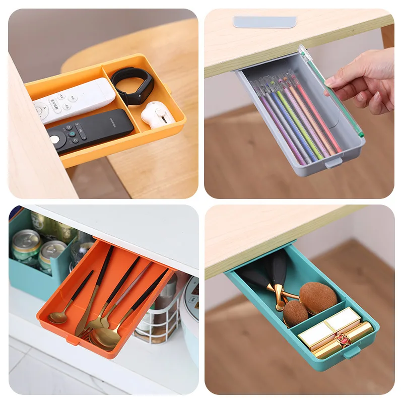 1 Pc PP Pen Case with Handle Hidden Drawer Office Desk Bottom Paste Storage Box Simple Large-capacity Student Stationery Box
1 Pc PP Pen Case with Handle Hidden Drawer Office Desk Bottom Paste Storage Box Simple Large-capacity Student Stationery Box
