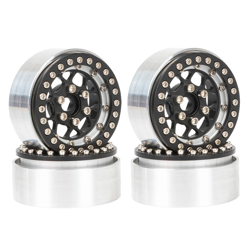 4PCS 1.9 Inch Aluminum Beadlock Wheel Hub Wheel Rim For 1/10 RC Crawler Car Axial SCX10 Traxxas TRX4 RC4WD D90 Redcat
4PCS 1.9 Inch Aluminum Beadlock Wheel Hub Wheel Rim For 1/10 RC Crawler Car Axial SCX10 Traxxas TRX4 RC4WD D90 Redcat