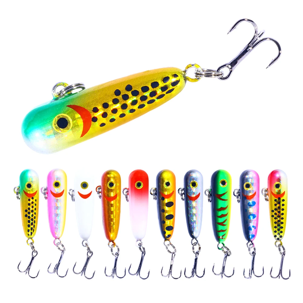 3.5cm/2.3g Sinking Pencil Lures Hard Bait Fishing Tackle Small Crankbait Wobbler Mini Mine Sinking Pencil Bait 3D Eyes 10 Colors
3.5cm/2.3g Sinking Pencil Lures Hard Bait Fishing Tackle Small Crankbait Wobbler Mini Mine Sinking Pencil Bait 3D Eyes 10 Colors
