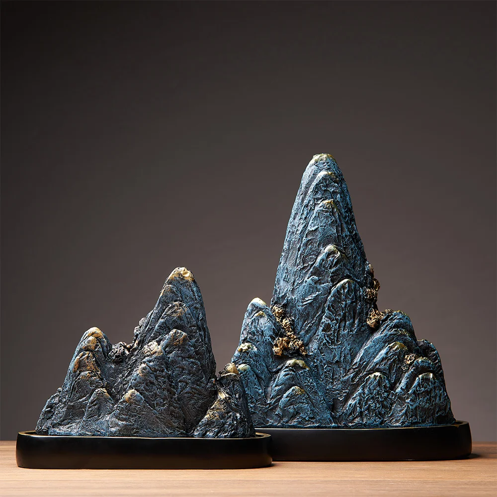 Rockery Decoration Ornaments Resin Crafts Chinese Style Home Decor Artificial Rockery Stone Landscape Office Feng Shui Ornaments
Rockery Decoration Ornaments Resin Crafts Chinese Style Home Decor Artificial Rockery Stone Landscape Office Feng Shui Ornaments