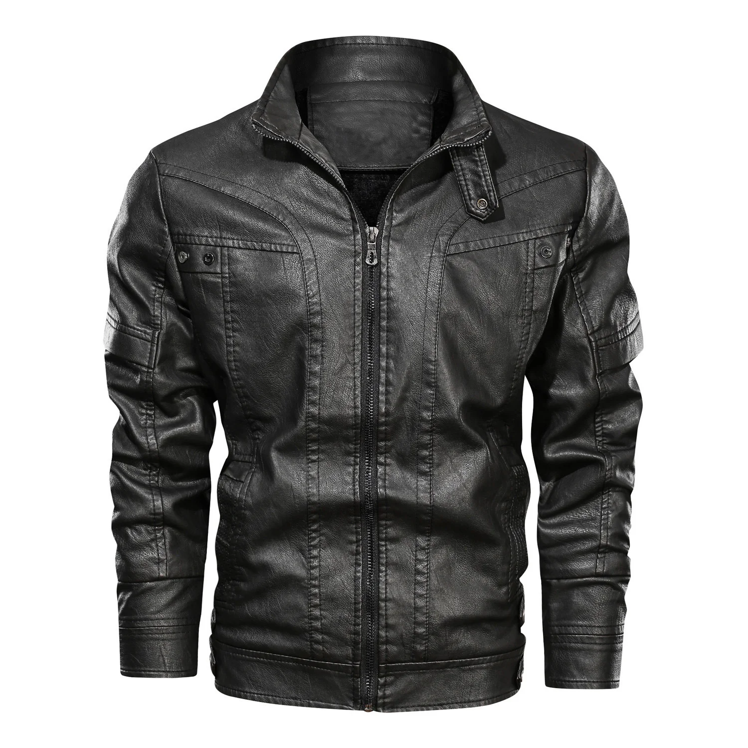 New Men's Leather Jackets Autumn Casual Motorcycle PU Jacket Biker Leather Coats Brand Clothing EU Size
New Men's Leather Jackets Autumn Casual Motorcycle PU Jacket Biker Leather Coats Brand Clothing EU Size