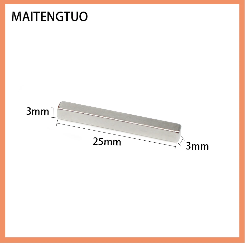 50/200PCS 25*3*3 mm Strong Block Magnet N35 Quadrate 25x3x3mm Permanent Magnet Square Sheet Magnet NdFeB Magnet 25*3*3 mm
50/200PCS 25*3*3 mm Strong Block Magnet N35 Quadrate 25x3x3mm Permanent Magnet Square Sheet Magnet NdFeB Magnet 25*3*3 mm