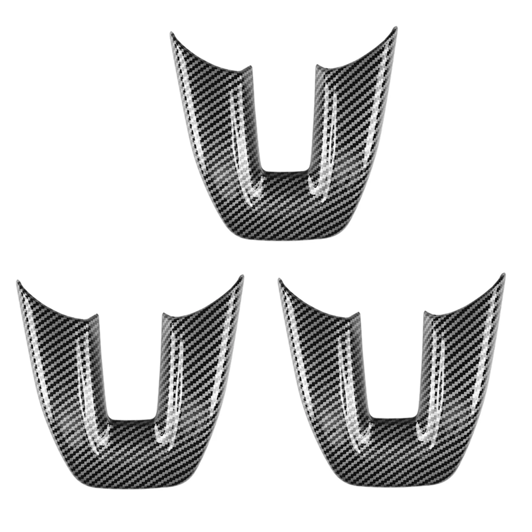 3X Car Carbon Fiber V Style Steering Wheel Panel Cover Trim Decoration Frame Sticker for Honda Vezel HR-V HRV 2021 2022
3X Car Carbon Fiber V Style Steering Wheel Panel Cover Trim Decoration Frame Sticker for Honda Vezel HR-V HRV 2021 2022