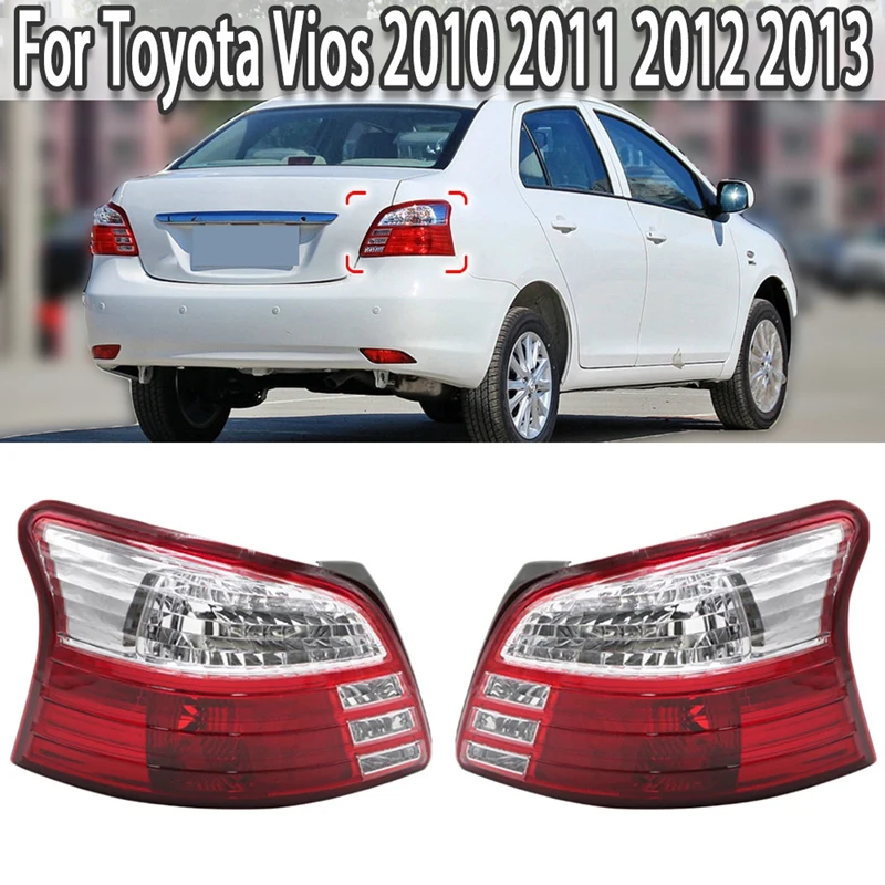 Car Rear Tail Light Turning Signal Brake Lamp Assembly Without Bulbs For Toyota Vios 2010-2013
Car Rear Tail Light Turning Signal Brake Lamp Assembly Without Bulbs For Toyota Vios 2010-2013