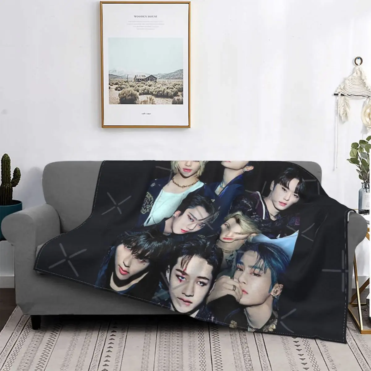 Stray Kids-Manta a cuadros Ot8 Skz Kpop, colcha para cama, sofá, cama, toalla, manta para cama
Stray Kids-Manta a cuadros Ot8 Skz Kpop, colcha para cama, sofá, cama, toalla, manta para cama