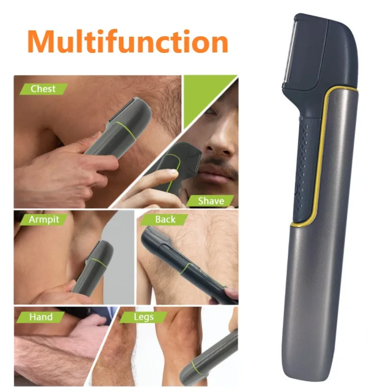 Electric Body Hair Trimmer for Men Groin Trimmer Hair Groomer Remover Rechargeable Safety Male Razor for Face Back Underarm Legs
Electric Body Hair Trimmer for Men Groin Trimmer Hair Groomer Remover Rechargeable Safety Male Razor for Face Back Underarm Legs