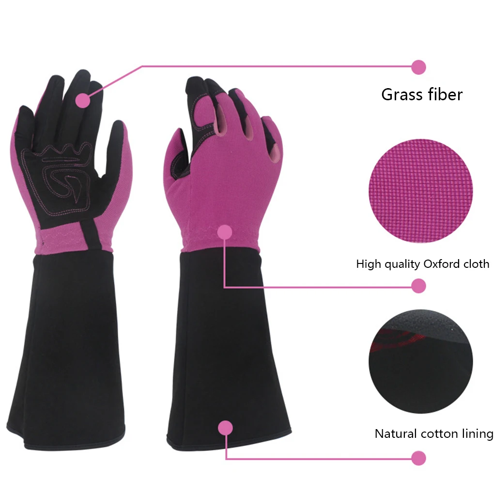1 Pair Women Professional Gardening Gloves Thorn Proof Flower Planting Yard Work Long Garden Gloves New
1 Pair Women Professional Gardening Gloves Thorn Proof Flower Planting Yard Work Long Garden Gloves New