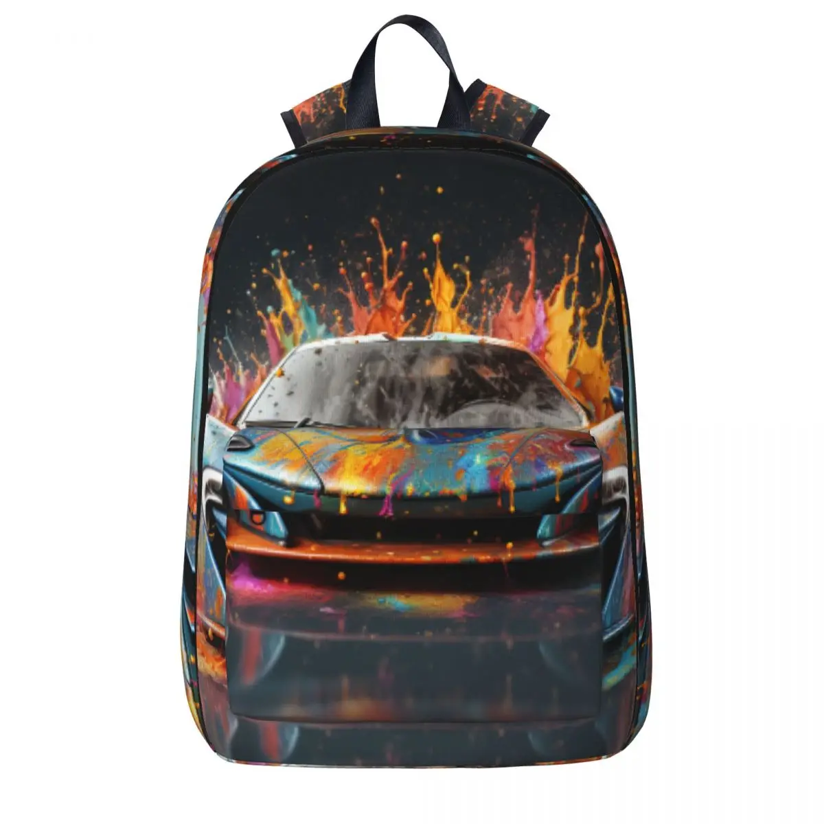 Powerful Sports Car Backpack Explosion Liquid Splash Travel Backpacks Student Pretty School Bags Designer Durable Rucksack
Powerful Sports Car Backpack Explosion Liquid Splash Travel Backpacks Student Pretty School Bags Designer Durable Rucksack