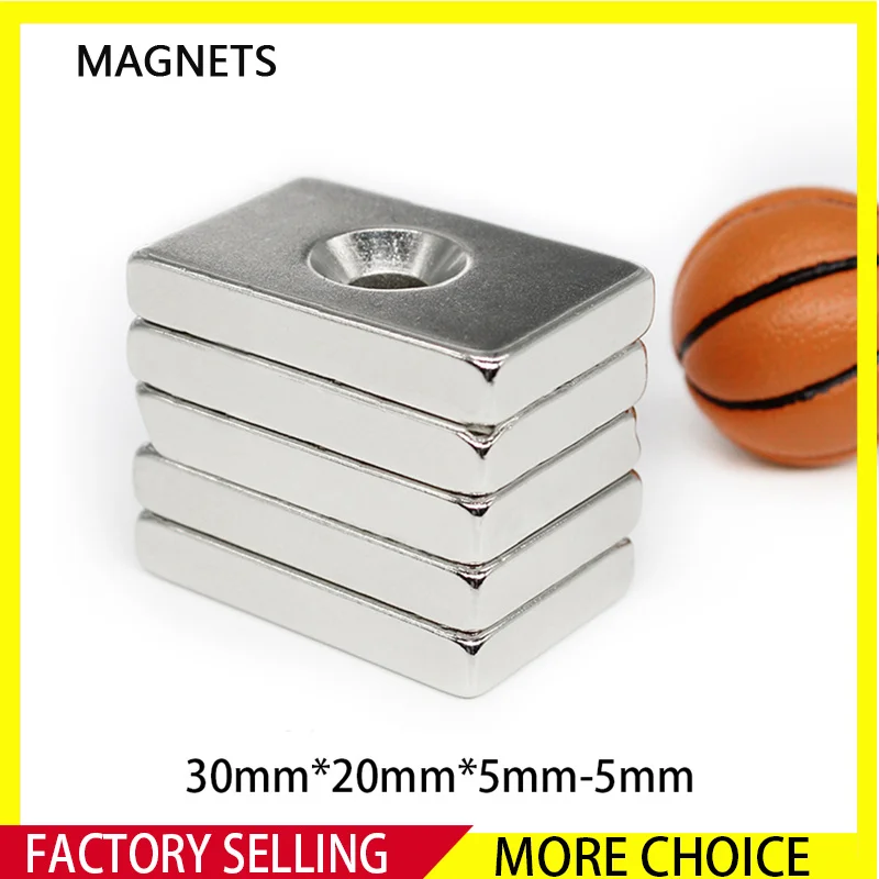 2~30PCSC 30*20*5-5mm Countersunk SquareMagnet 30x20x5 Hole 5mm Block Strong Rare Earth Neodymium Magnet 30x20x5-5mm
2~30PCSC 30*20*5-5mm Countersunk SquareMagnet 30x20x5 Hole 5mm Block Strong Rare Earth Neodymium Magnet 30x20x5-5mm