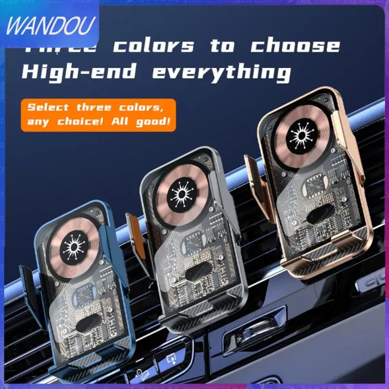 Creative Mobile Phone Bracket Ultra-thin Rotation Car Phone Holder 15w Universal Wireless Charger Car Phone Holder Gold
Creative Mobile Phone Bracket Ultra-thin Rotation Car Phone Holder 15w Universal Wireless Charger Car Phone Holder Gold
