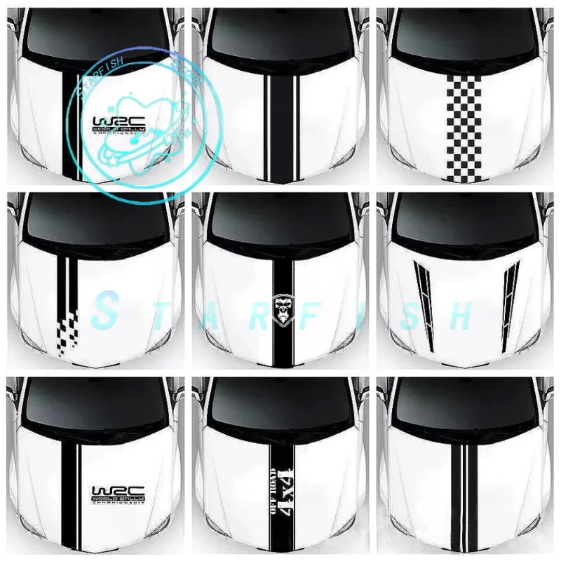 Hood Car Sticker Personalized Stripe Sticker Car Retrofit Body Sticker Hot Selling Car Accessories Decorative Coating PVC
Hood Car Sticker Personalized Stripe Sticker Car Retrofit Body Sticker Hot Selling Car Accessories Decorative Coating PVC