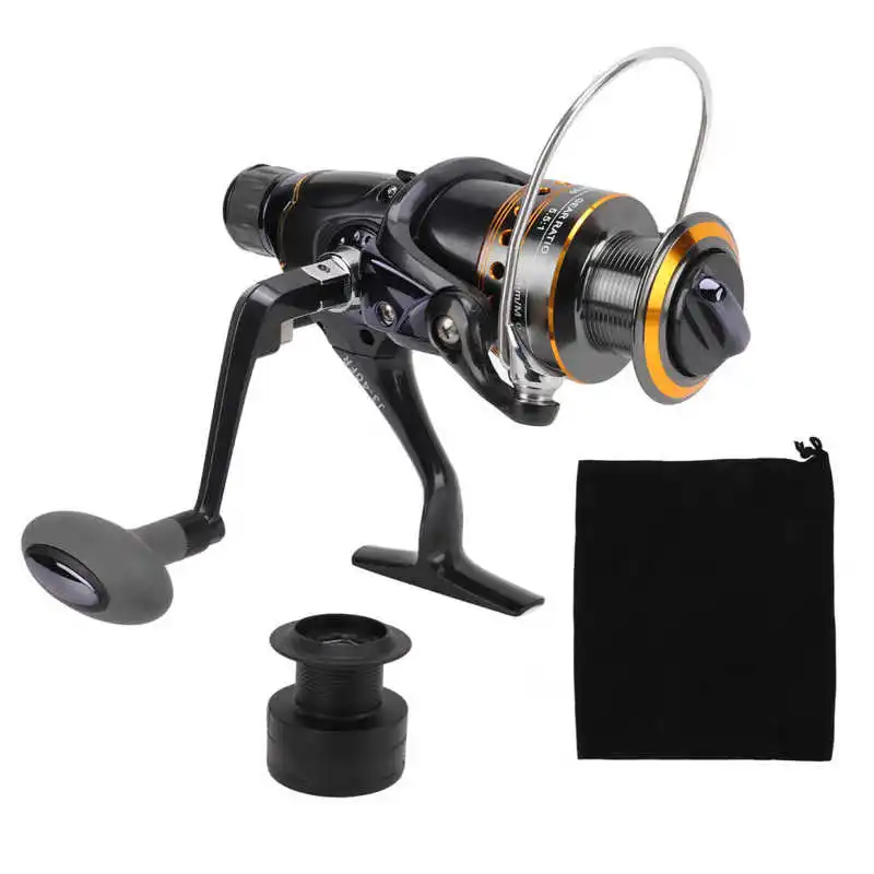 Dual Drag 4000 Serise Spinning Reel Carp Fishing Spinning Reel 7+1BB Fishing Wheel with Aluminium Wire Wheel for Freshwater
Dual Drag 4000 Serise Spinning Reel Carp Fishing Spinning Reel 7+1BB Fishing Wheel with Aluminium Wire Wheel for Freshwater