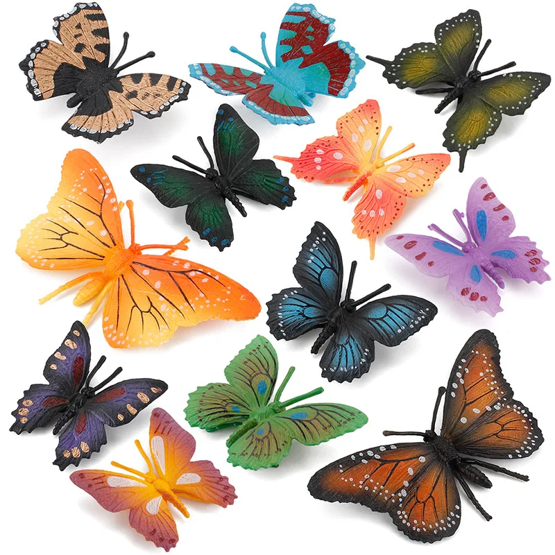 Children's cognitive science teaching toys simulation animal insect model soft glue color butterfly 6 sets of decoration toys
Children's cognitive science teaching toys simulation animal insect model soft glue color butterfly 6 sets of decoration toys