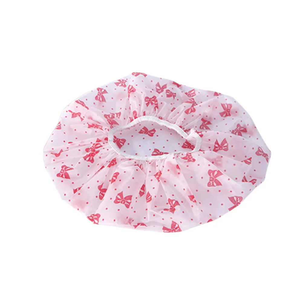 Shower Cap Hat Bath Preventing Lampblack Bathing Caps Reusable Bowknot Waterproof Flower Decorative Cartoon Accessories Supplies
Shower Cap Hat Bath Preventing Lampblack Bathing Caps Reusable Bowknot Waterproof Flower Decorative Cartoon Accessories Supplies
