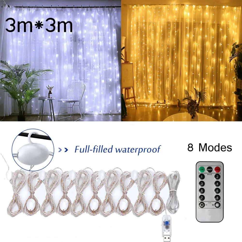 Christmas Lights Curtain Garland Merry Christmas Decorations For Home Christmas Ornaments Xmas Gifts Navidad 2022 New Year Decor
Christmas Lights Curtain Garland Merry Christmas Decorations For Home Christmas Ornaments Xmas Gifts Navidad 2022 New Year Decor