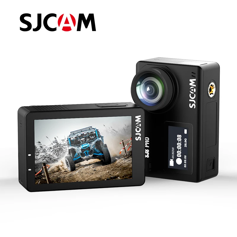 SJ8 PRO SJCAM 4K Live steaming action camera supporting external microphone and remote watch control
SJ8 PRO SJCAM 4K Live steaming action camera supporting external microphone and remote watch control