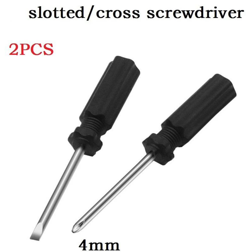 2pcs Mini Slotted/Cross Screwdriver 4mm Home DIY Hand Repair Tools Multi-Function Precision Screwdriver Set
2pcs Mini Slotted/Cross Screwdriver 4mm Home DIY Hand Repair Tools Multi-Function Precision Screwdriver Set