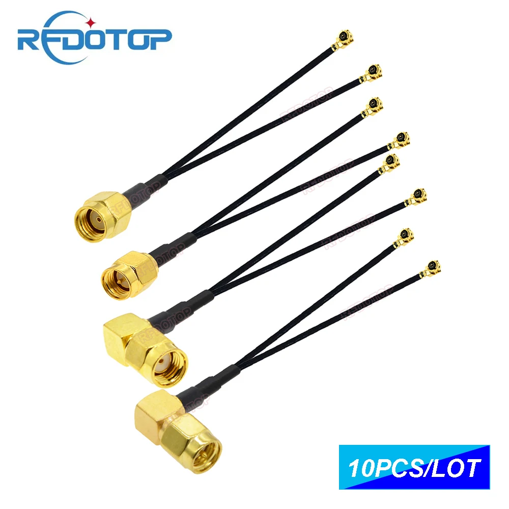 10PCS/LOT RF1.13 SMA to IPX Splitter Cable SMA / RP-SMA Male to 2x U.fl / IPEX1 Female Connector 1.13MM Pigtail Antenna Jumper
10PCS/LOT RF1.13 SMA to IPX Splitter Cable SMA / RP-SMA Male to 2x U.fl / IPEX1 Female Connector 1.13MM Pigtail Antenna Jumper
