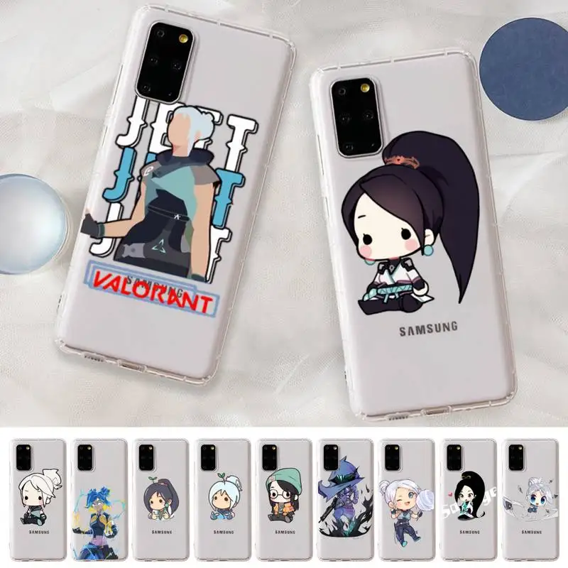 Babaite cute Cartoon Valorant Phone Case for Samsung S20 S10 lite S21 plus for Redmi Note8 9pro for Huawei P20 Clear Case
Babaite cute Cartoon Valorant Phone Case for Samsung S20 S10 lite S21 plus for Redmi Note8 9pro for Huawei P20 Clear Case