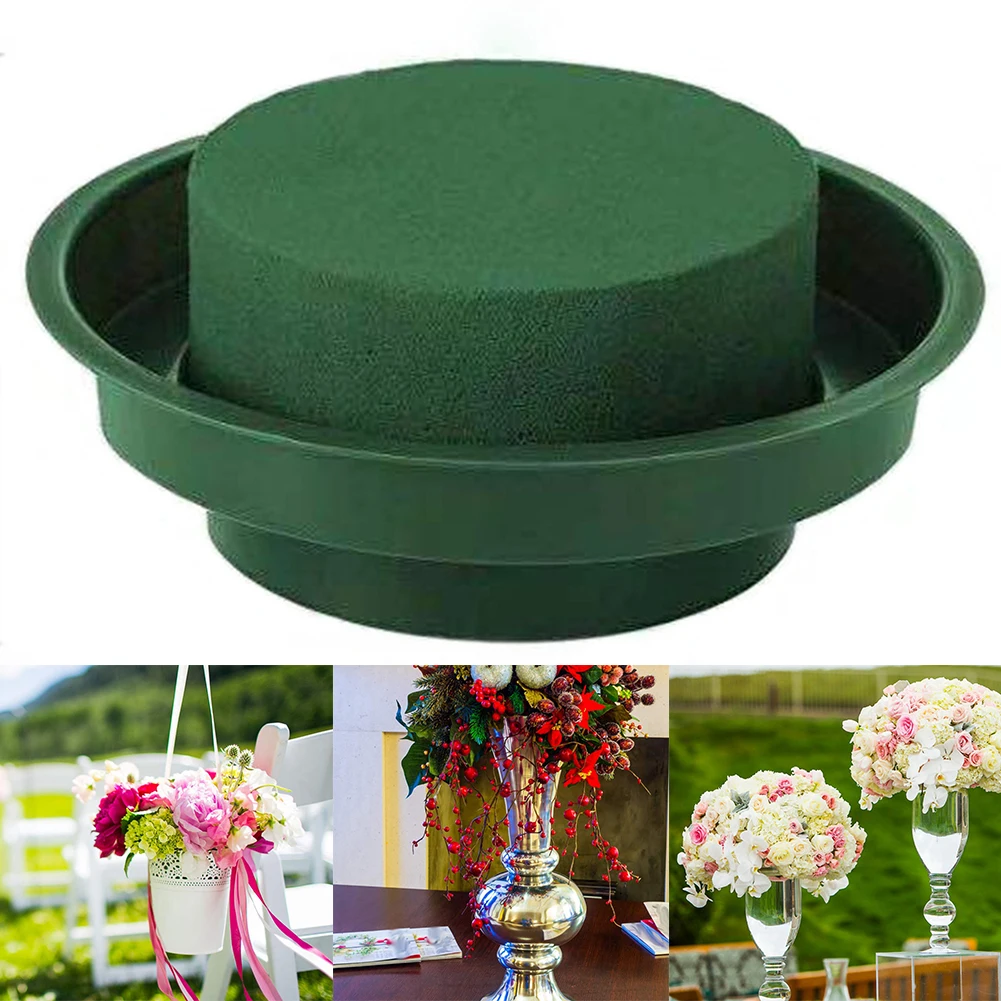 DIY Flower Arrangement Mud Kit Floral Foam With Bowl Green Round Wet Foam Garden Home Party Decoration Floral Crafts Green Color
DIY Flower Arrangement Mud Kit Floral Foam With Bowl Green Round Wet Foam Garden Home Party Decoration Floral Crafts Green Color