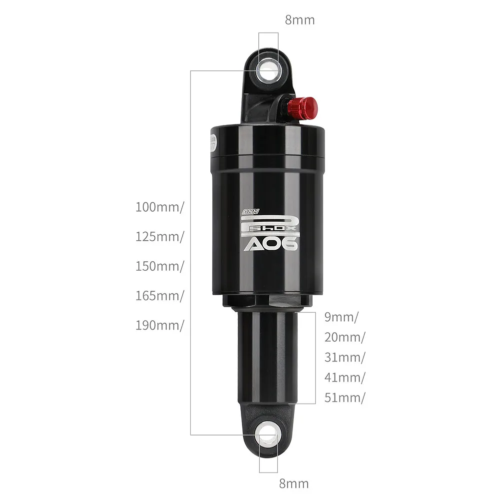 Mountain Bike Rear Shock Absorber AO 6 Air Pressure Rear Shock Absorber The Ideal Choice for XC City and Wheel Chair Bikes
Mountain Bike Rear Shock Absorber AO 6 Air Pressure Rear Shock Absorber The Ideal Choice for XC City and Wheel Chair Bikes
