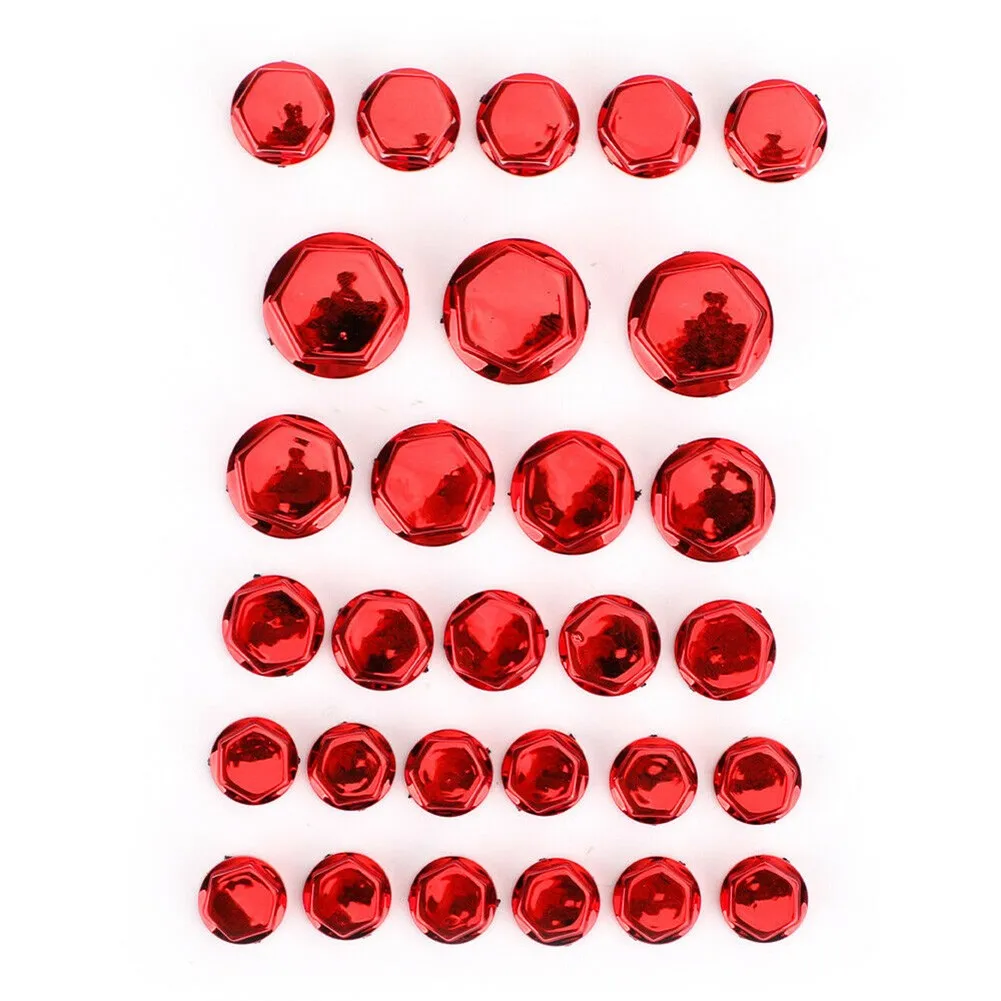 Accessories Durable Rear Right Front Socket Screw Covers Hexagon Motorcycle 30pcs/Set ABS Plastic Bolt Nut Cap
Accessories Durable Rear Right Front Socket Screw Covers Hexagon Motorcycle 30pcs/Set ABS Plastic Bolt Nut Cap