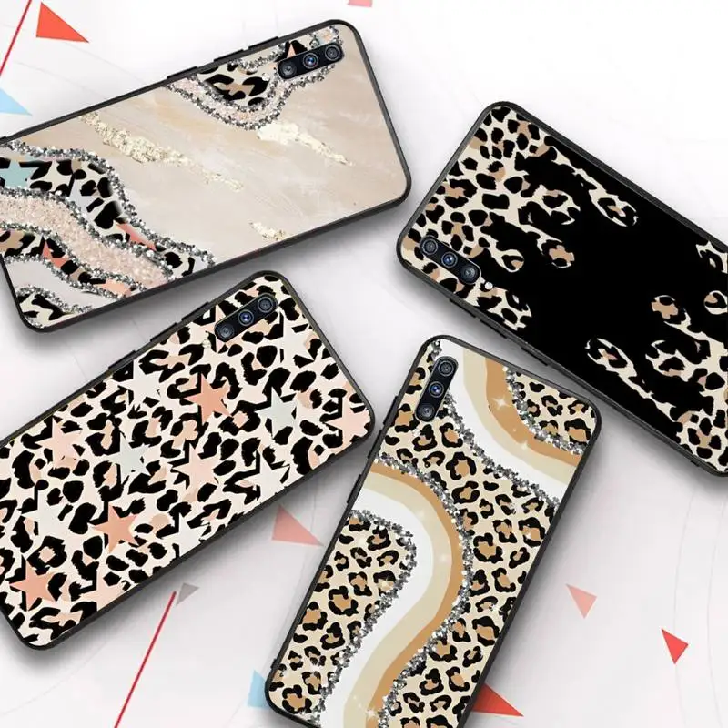 

leopard print Phone Case for Samsung A51 01 50 71 21S 70 31 40 30 10 20 S E 11 91 A7 A8 2018
