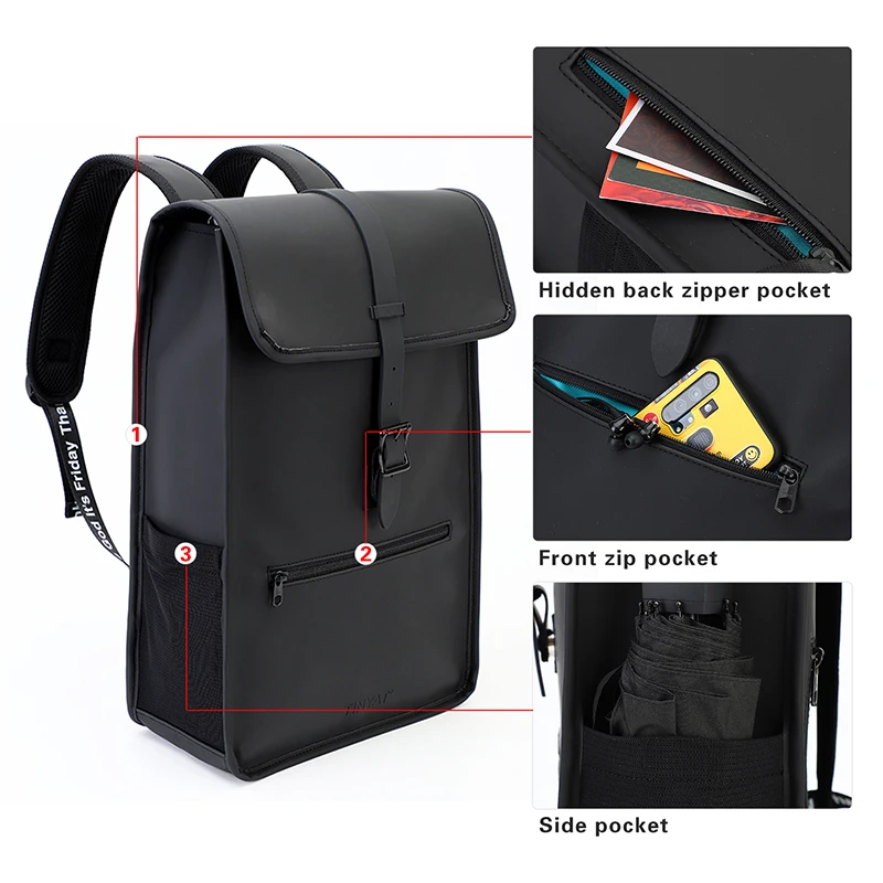 Multifunctional Waterproof Backpack Men Luxury Campus Schoolbag Business Leather Backpacks Travel 15.6 Inch Laptop Bags for Men
Multifunctional Waterproof Backpack Men Luxury Campus Schoolbag Business Leather Backpacks Travel 15.6 Inch Laptop Bags for Men