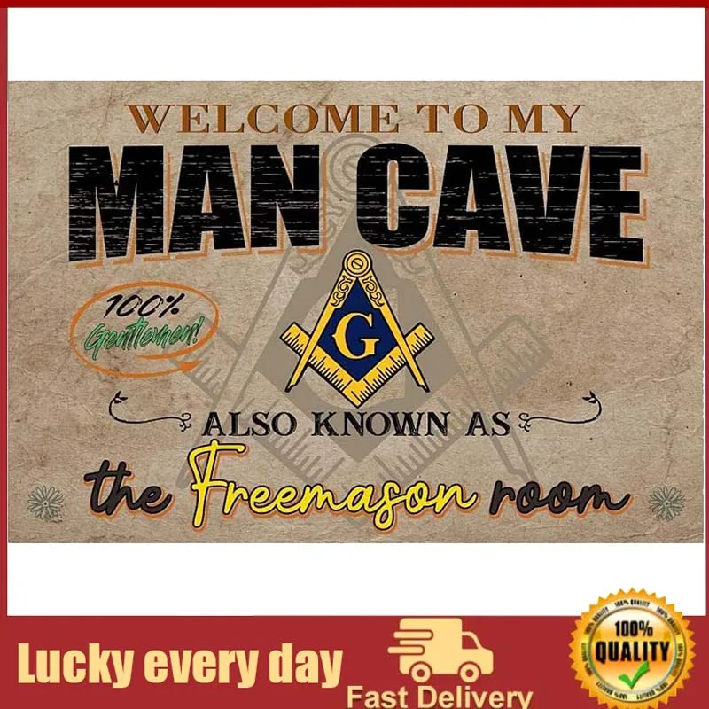 Welcome To My Also Known As The Freemason Room Poster Gift for Women Men Home Gift Yard Novelty Funny Celebration Courtyard
Welcome To My Also Known As The Freemason Room Poster Gift for Women Men Home Gift Yard Novelty Funny Celebration Courtyard