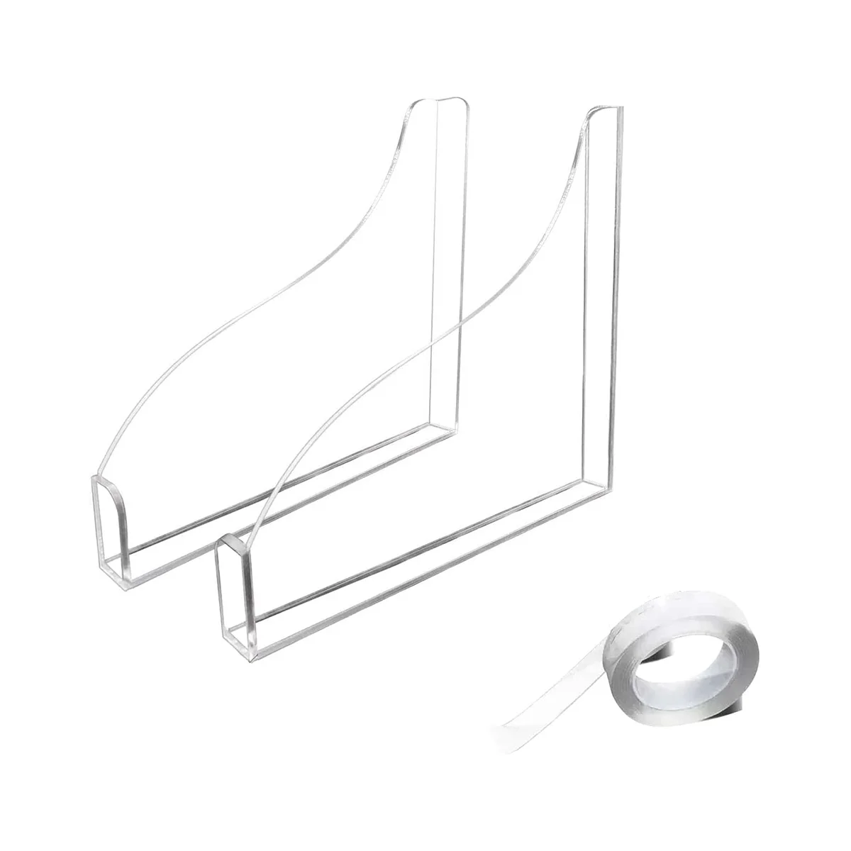 2 Pcs Shower Bathtub Splash Guard, Thickened Bathroom Bath Tub Splash Guards with 3 meter Super Viscose
2 Pcs Shower Bathtub Splash Guard, Thickened Bathroom Bath Tub Splash Guards with 3 meter Super Viscose