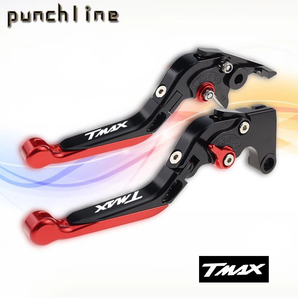 

Fit For TMAX 500 TMAX 530 DX/SX TMAX 560 Motorcycle CNC Accessories Folding Extendable Brake Clutch Levers Adjustable Handle Set
