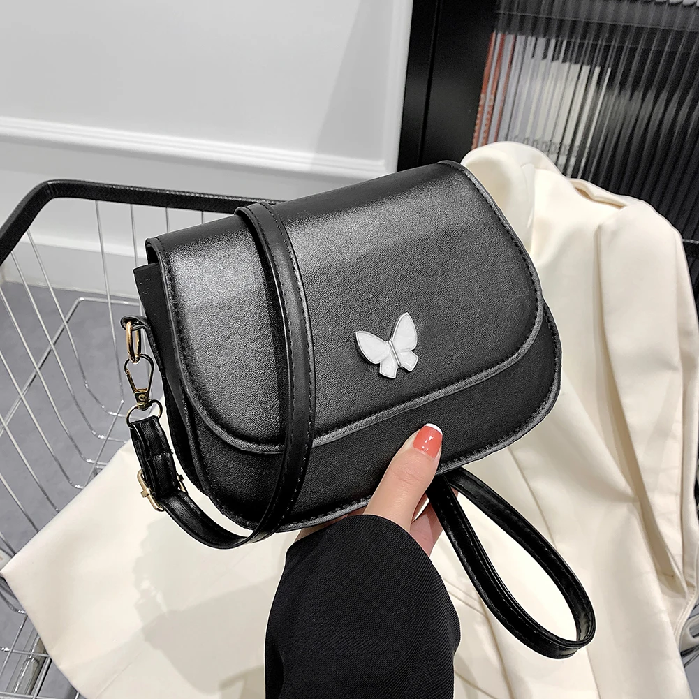 Women Butterfly Shoulder Crossbody Bag Fashion Solid Color Leather Flap Magnetic Buckle Small Square Bag Satchel Handbags
Women Butterfly Shoulder Crossbody Bag Fashion Solid Color Leather Flap Magnetic Buckle Small Square Bag Satchel Handbags