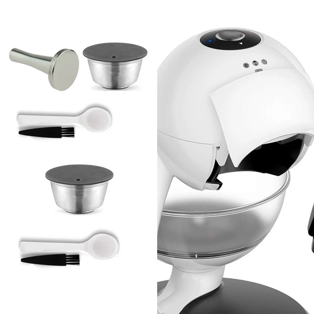 Многоразовые кофейные капсулы для Nespresso, фильтры для кофе из нержавеющей стали, кофеварка для эспрессо, кофейные чашки из нержавеющей стали
Многоразовые кофейные капсулы для Nespresso, фильтры для кофе из нержавеющей стали, кофеварка для эспрессо, кофейные чашки из нержавеющей стали