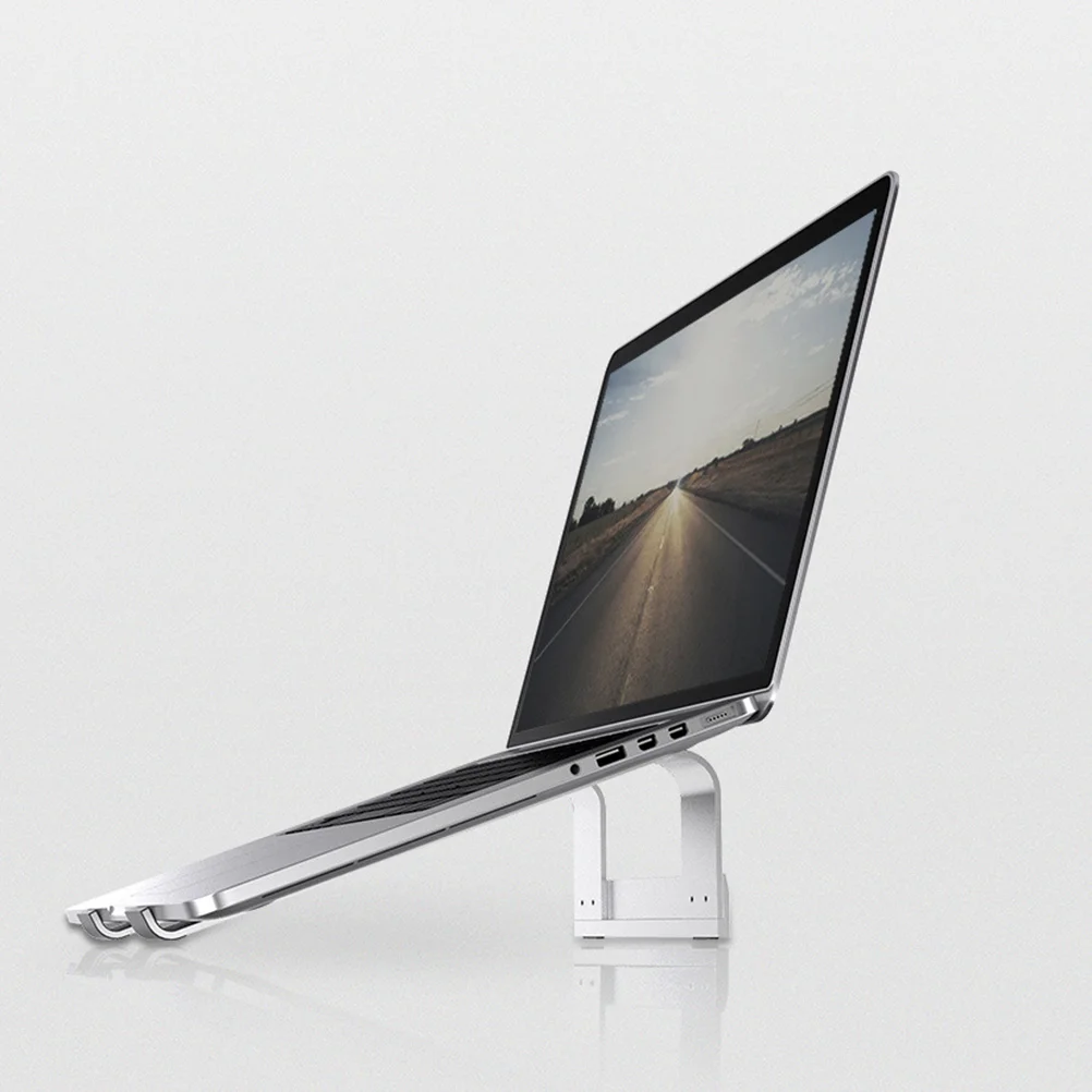 Ergonomic Stable Anti-slip Durable Practical Laptop Stand Aluminum Alloy Ventilated Stand Riser
Ergonomic Stable Anti-slip Durable Practical Laptop Stand Aluminum Alloy Ventilated Stand Riser
