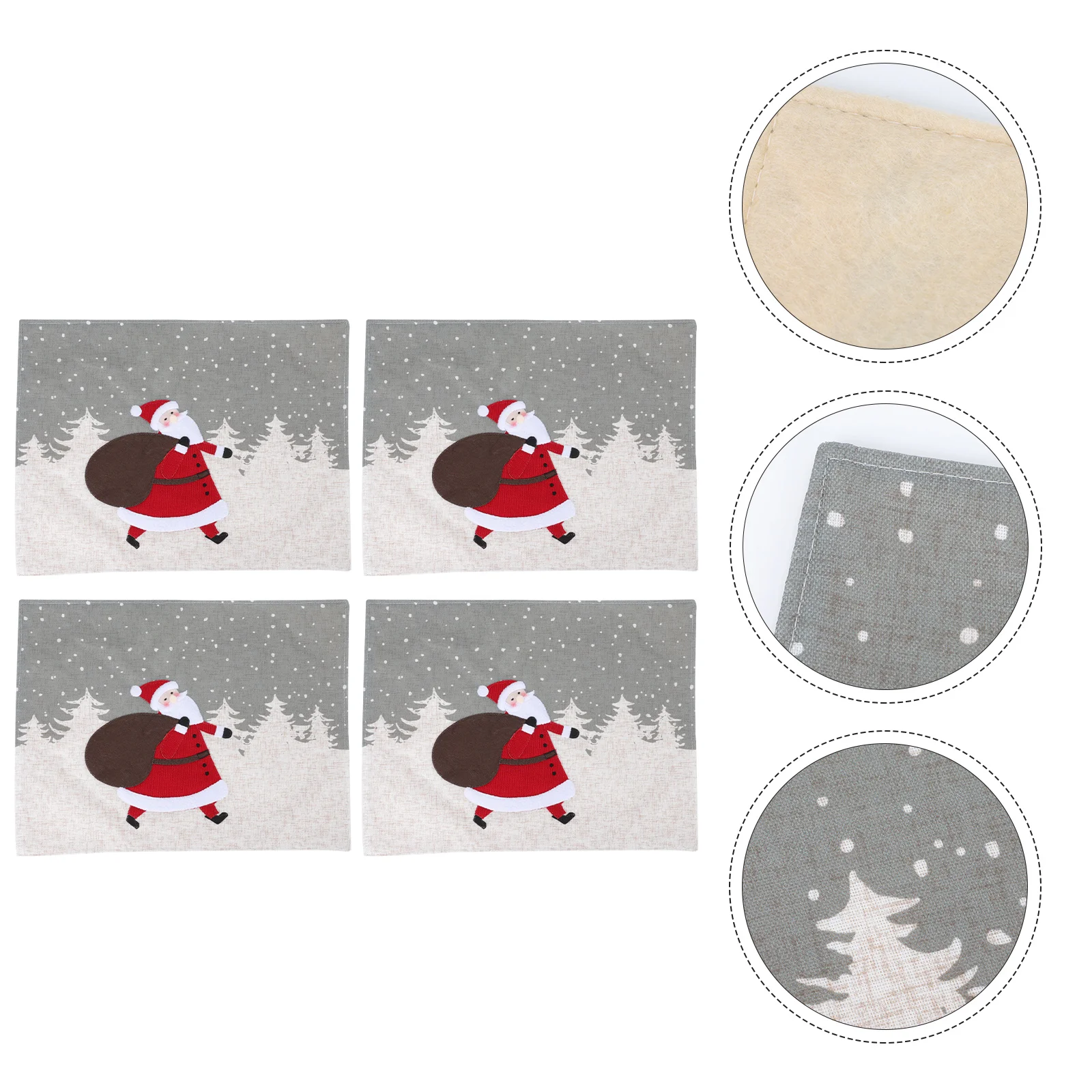 Table Christmas Mat Pad Placemat Tableware Matshousehold Placemats Lovely Cutlery Holder Festival Dinner Forkknife Holiday
Table Christmas Mat Pad Placemat Tableware Matshousehold Placemats Lovely Cutlery Holder Festival Dinner Forkknife Holiday