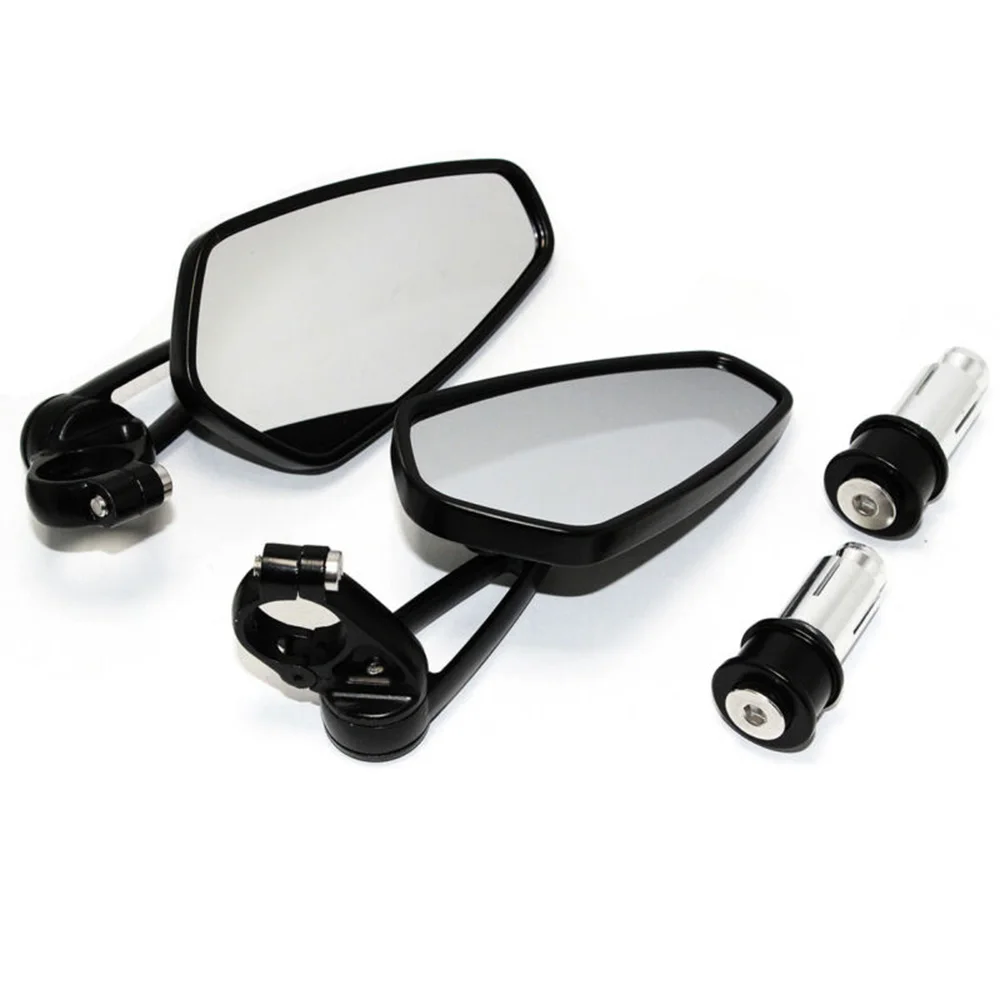 2pcs Motorcycle Rearview Mirror Left Right 7/8 Inch Bar End CNC Aluminum 360-degree Swivel Stand Clear Vision Rear View Mirrors
2pcs Motorcycle Rearview Mirror Left Right 7/8 Inch Bar End CNC Aluminum 360-degree Swivel Stand Clear Vision Rear View Mirrors